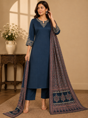 Peacock Green Heavy Rayon Kurti